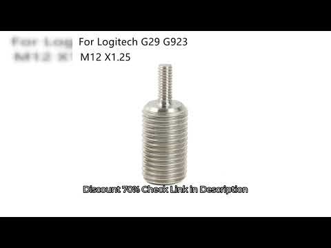M12x1.25 Gear Shifter Adapter For Logitech G29 G923 Modification Alloy Gear Head