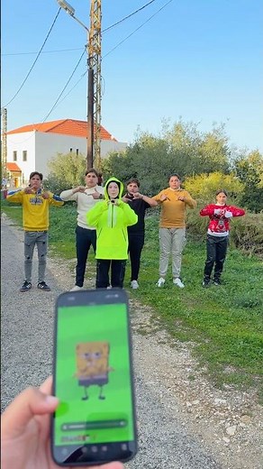 رقصة سبونج بوب:😱