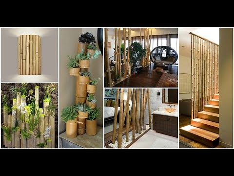 Decoração Natural e Sustentável com 22 ideias com Bambu - Ideias inspiradoras