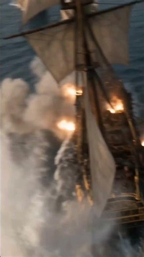 1805 battle of trafalgar from HootPOV! 🇬🇧🇪🇸🇫🇷 #history #animation