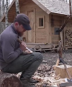 Old-Style Wooden Workshop Construction #oldstyle #craftsmanship #woodworking #home | House and Nature