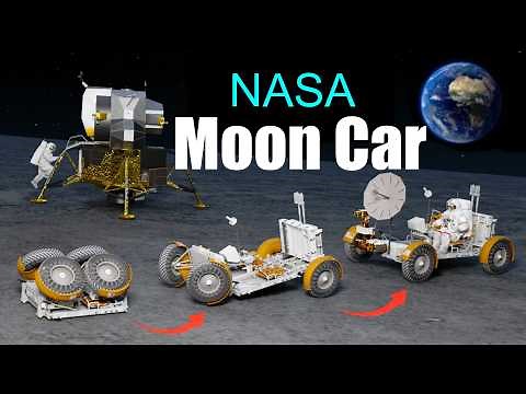 How did the Lunar Roving Vehicle work? (NASA)