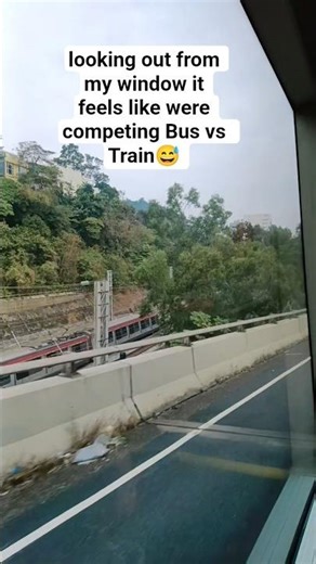 Super fast bus vs train #travel #hongkongobservationwheel