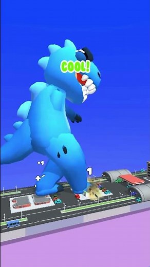 going for a walk as godzilla #shorts