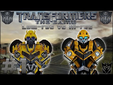 Transformers: The Game Low-Res Vs Hi-Res Assets (The Suburbs)
