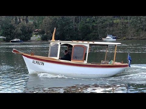 Selway Fisher design Cedar Strip Plank Boat Building Paul Woolveridge