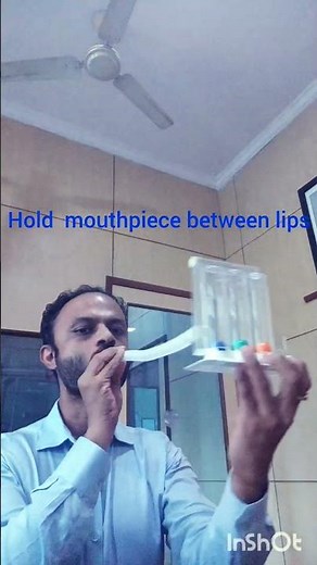 How to use Incentive Spirometer correctly? #pulmonaryrehab #healthylungs#increaselungcapacity