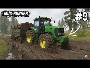4x4 Tractor Mud Run – Deep Slush, Raw Power & Epic Recovery! 💦🚜#4x4tractor #mudrun #offroad