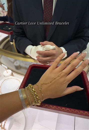 Cartier Love Unlimited Bracelet: Elegance in Silver & Gold