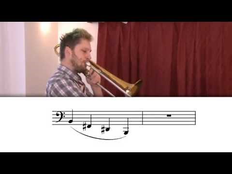 03 Wie spielt man die posaune - Hohe töne