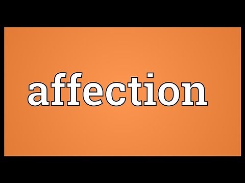 Affection Meaning