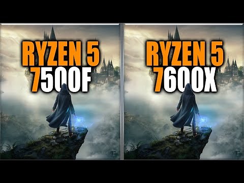 Ryzen 5 7500F vs 7600X Benchmarks - Tested in 15 Games and Applications