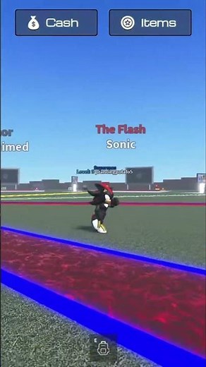 Roblox: Sonic vs. Flash & Amy's Speed Quest! #shorts