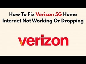 How To Fix Verizon 5G Home Internet Not Working Or Dropping In 2026