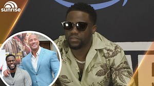 54K views · 425 reactions | "I've blocked him...I don't like him" In a TV exclusive, comic superstar Kevin Hart dropped a 'bombshell' on Sunrise about his long-term relationship with Dwayne The Rock Johnson as his new series Die Hart drops on Prime Video ahead of his Aussie stand-up tour beginning this March. | Sunrise | Facebook