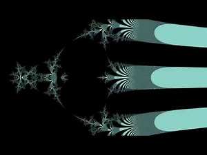 Complex power tower fractal, zooming in
