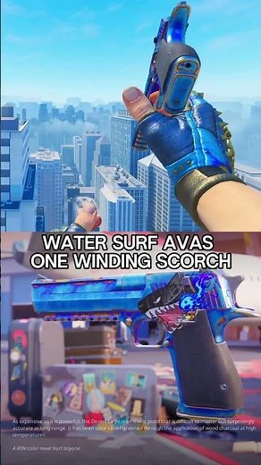 Deagle Heat Treated BLUE GEM x Waterelemental x Shark | #cs #cs2 #crafts #update