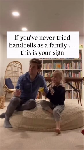 My parents bought a set of handbells a few years ago and it was a HIGHLIGHT of Christmas for my kids. Three years we got our own set and we play them all holiday season long as a family and with friends. (They have a DVD or YouTube channel you can play along to on your TV and it’s so simple and fun). These make a great family gift too! Here are some of the messages I’ve gotten about them from other families! “Your Merry Bells were the best part of our Christmas gathering! I have 10 grands ages 1