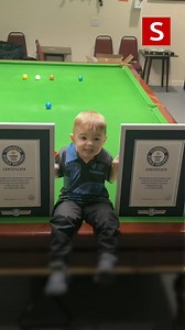 A two-year-old snooker prodigy has secured multiple Guinness World Records by becoming the youngest person to perform two trick shots | Somerset Live