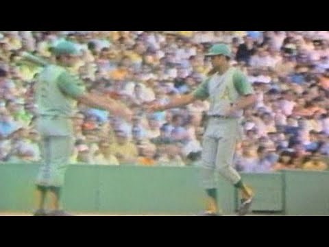 Reggie Jackson hits his 23rd home run of 1969