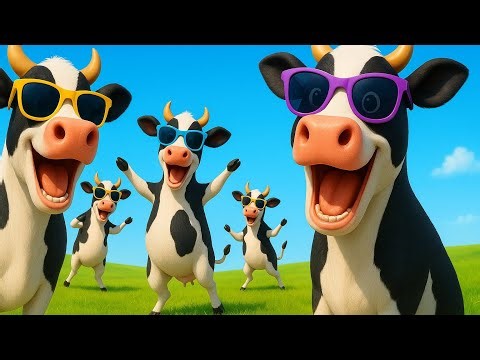 FuNNy Cow Dance 😂 Compilation For 3 Minute | Cow Song & Cow video 2026 – Every Moment Happu Chappu 😂