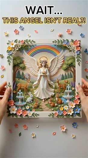 “Where Angels Bring Spring Back to Life 🌈🕊”