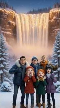 Niagara Winter Trip | TCF Listening B2 🎧 |3D | #trip #improvefrenchlistening