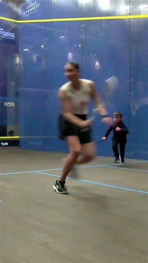 A FUTURE WORLD NO.1?🤔 What a performance against No.8 Fayrouz Aboelkheir at Grand Central Terminal!