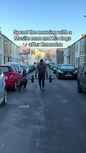 Muslim Man Spends Morning With Dogs Post-Ramadan