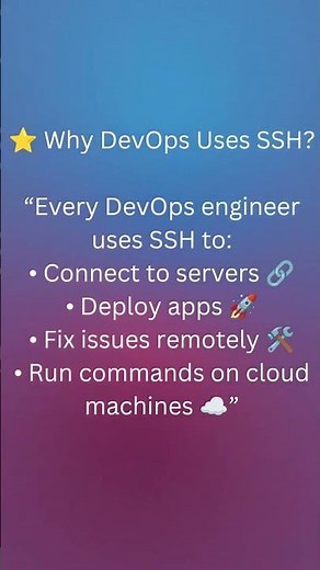 “SSH Explained in 30 Seconds 🔑⚡”