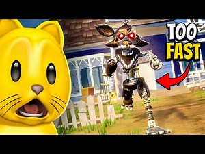 I ADDED FOXY To Hello Neighbor.. He’s FASTER than FAST FREDBEAR!