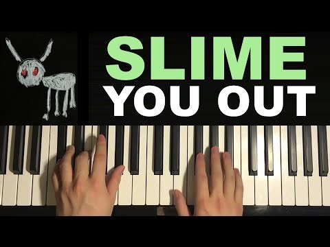 Drake - Slime You Out ft. SZA (Piano Tutorial Lesson)