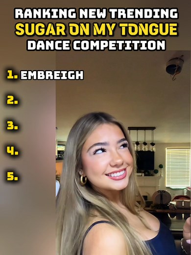 Ranking the Best Sugar on My Tongue for Dance Competitions