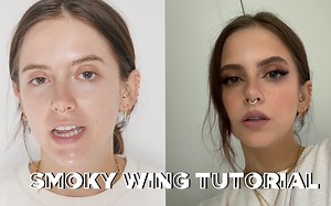 【sunbeamsjess】烟熏妆容分享 | SMOKY WING MAKEUP