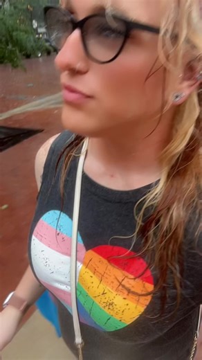 Celebrating Transgender Pride with Joy in the Rain