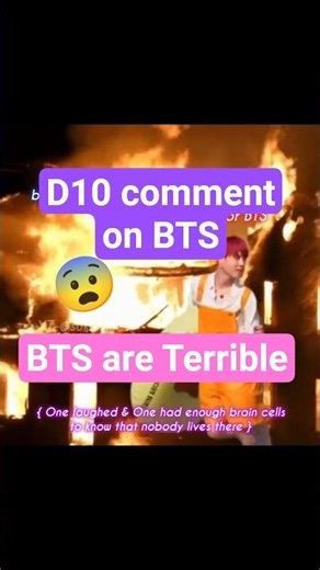 D10 comment on BTS #bts #btsarmy #jimin #jungkook #suga #rm #jin #jhope #taehyung #100k #viral #fyp