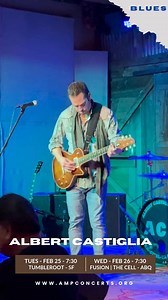 Blues guitar slinger Albert Castiglia returns for his second round...