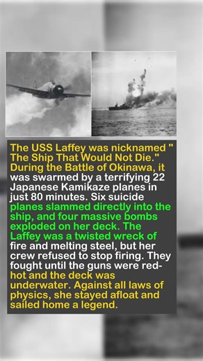 The Destroyer That Survived 22 Suicide Attacks ⚓