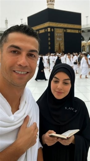 Cristiano Ronaldo & Georgina in Mecca?! 🕋 The Video Everyone is Talking About! (AI Concept)