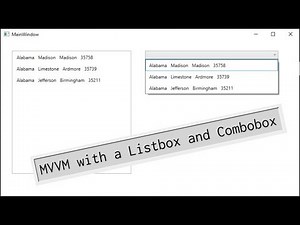 Basic MVVM with Combobox in WPF