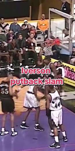 A.I. had bounce! #nba #sixers #philadelphia76ers #alleniverson | allen iverson