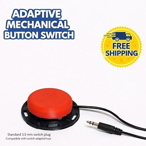 Adaptive Mechanical Button Switch | Assistive Technology Access Switch | 3.5mm Switch for Switch-adapted Toys | Free Shipping - Etsy