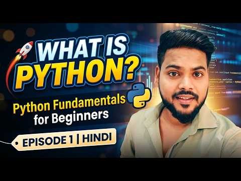 🚀 What Is Python? | Python Fundamentals for Beginners | Episode 1
