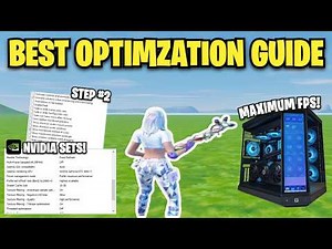 The *BEST* PC Optimization Guide For EVERY GAME! (MAX FPS + LOW PING + LOW DELAY)