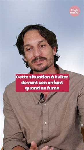 Magicmaman on Instagram: "Pourquoi éviter de fumer devant vos enfants ? Vincent est coach et auteur sur le sevrage du tabac, nous explique l'impact psychologique et physique du tabagisme passif sur vos enfants et comment cela peut altérer leur perception du tabac. 🎥 Journaliste @anne_charlotter"