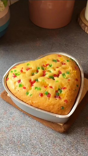 Eggless Custard Fruit Cake #fruitcake #eggless #cake #cakelover #tuttifrutticake | Madhavi's Kitchen