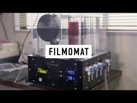 Developing film with the Filmomat