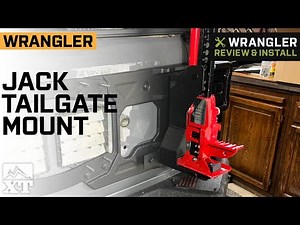 Jeep Wrangler Off-Road Jack Tailgate Mount Review & Install