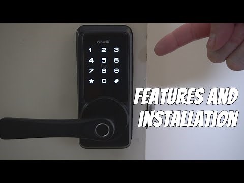 Unlocking Innovation! Zowill 7-in-1 Fingerprint Smart Lock - Features & Installation Guide |