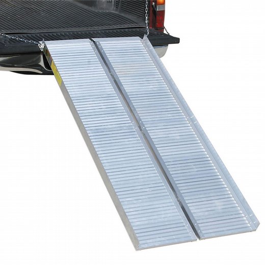 1200 lb. Capacity, 72 in. x 30 in. Convertible Aluminum Loading Ramp